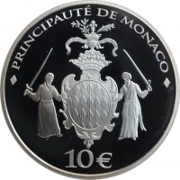 Монако 10 евро 2014 г., PROOF, "Геракл"