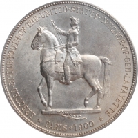 США 1 доллар 1900 г., PCGS MS63, "Возведение памятника Лафайет"
