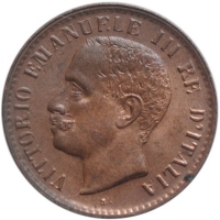 Италия 1 чентезимо 1903 г., UNC, "Король Виктор Эммануил III (1900 - 1946)"