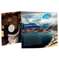 Великобритания 2 фунта 2021 г., BU, "250 лет со дня рождения сэра Вальтера Скотта"