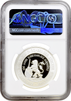 Швейцария 20 франков 1999 г., NGC PF69 UC, "Стрелковый фестиваль в Альбисгютли" Top Pop