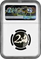 Сан-Марино 2 евро 2017 г., NGC PF70 UC, "Международный год развития туризма" Top Pop