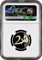 Греция 2 евро 2019 г., NGC PF69 UC, "100 лет со дня рождения Манолиса Андроникоса" Top Pop