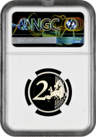 Ватикан 2 евро 2019 г., NGC PF70 UC, "25 лет завершению реставрации Сикстинской капеллы"