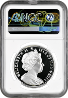 Остров Мэн 1 крона 2011 г., NGC PF69 UC, "Турецкая ангора, Цветное покрытие"
