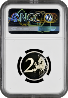 Сан-Марино 2 евро 2019 г., NGC PF69 UC, "550 лет со дня смерти Филиппо Липпи" Top Pop