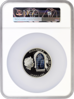 Острова Кука 10 долларов 2012 г., NGC PF70 UC, "Окна в небеса - Костёл Святого Франциска Ассизского" Top Pop