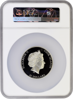 Острова Кука 20 долларов 2012 г., NGC PF65 UC, "Шедевры искусства - Бегство в Египет"