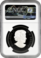 Канада 20 долларов 2017 г., NGC PF70 MATTE, "Ночной по природе - Летучая мышь"