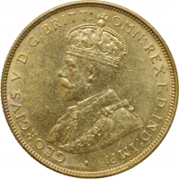 Британская Западная Африка 2 шиллинга 1926 г., UNC, "Король Георг V (1910 - 1936)"