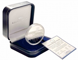 Норвегия 100 крон 2005 г., PROOF, "100 лет Независимости"