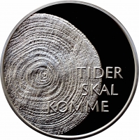 Норвегия 100 крон 1999 г., PROOF, "2000 год - Миллениум"