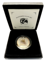 Британские Виргинские острова 10 долларов 2011 г., PROOF, "Шедевры искусства - Альбрехт Дюрер, Молодой Заяц"
