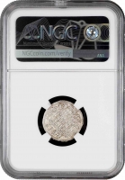 Испания, Кастилия и Леон 1 Динеро 1286-1288 г., NGC MS63, "Король Санчо IV (1284 - 1295)"