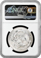 Мексика медаль 1962 р. Mo, NGC MS66, "Битва при Сінко де Майо" GROVE-800a