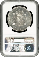 Іспанія 5 песет 1898 SGV, NGC MS63, "Король Альфонсо XIII (1886 - 1931)"