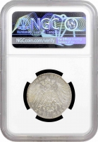 Саксония 2 марки 1909 г., NGC MS64, "500 лет Лейпцигскому университету"