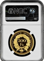 Швейцария 500 франков 2009 г., NGC PF69 UC, "Стрелковый фестиваль в Обвальдене"