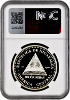 Никарагуа 10 кордоб 2019 г., NGC PF69 UC, "Александр фон Гумбольдт" Top Pop 1/0