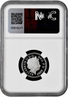 Великобритания 1 фунт 2007 г., NGC PF70 UC, "Мост Миллениум в Гейтсхеде" Pop 3/0