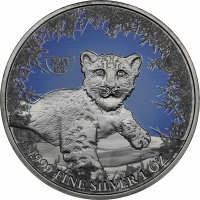 Ниуэ 2 доллара 2019 г., NGC PF69 UC, "Полярная жизнь - Снежный барс"