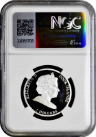 Острова Кука 2 доллара 2008 г., NGC PF69 UC, "Парусные корабли - Александр фон Гумбольдт" Top Pop 1/0