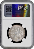 Великобритания 2 шиллинга (флорин) 1883 г., NGC UNC Det., "Королева Виктория (1838 - 1901)"