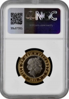 Остров Мэн 2 фунта 2011 г., NGC MS67, "IV Молодежные Игры Содружества"