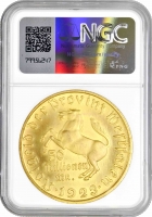 Вестфалия 10000 марок 1923 г., NGC MS66 NOTGELT, "Фрайгерр фон Штейн"