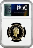 Великобритания 2 фунта 1994 г., NGC PF69 UC, "300 лет Банку Англии"