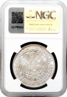 Мекленбург-Шверін 5 марок 1915 р. A, NGC MS63, "100 років Великому Герцогству Мекленбург-Шверін"