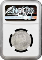 Німеччина - Третій рейх 5 рейхсмарок 1934 р. D, NGC MS63, "Гарнізонна церква в Потсдамі"