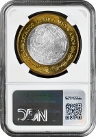 Мексика 100 песо 2005 г., NGC MS64, "Нижняя Калифорния"