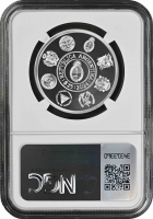 Аргентина 25 песо 2024 г., NGC PF70 UC, "Иберо-Американские столицы, Буэнос-Айрес"