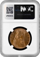 Великобритания 1 пенни 1899 г., NGC MS62 RB, "Королева Виктория (1838 - 1901)"