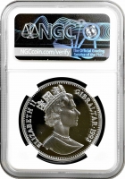 Гібралтар 1 крона 1993 р., NGC PF70 UC, "Зберегти планету Земля - ​​Цетіозавр" Top Pop
