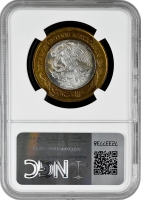 Мексика 20 песо 1994 г. Mo, NGC MS62, "Мигель Идальго (1753 - 1811)"