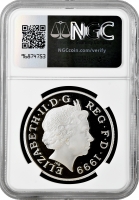 Великобритания 5 фунтов 1999 г., NGC PF69 UC, "Принцесса Диана"