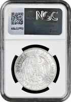 Веймарская Республика 5 рейхсмарок 1929 г. E, NGC MS63, "1000 лет Мейсену"