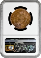 Аргентина 2 сентаво 1891, NGC MS64 RB, "Песо аргентинське (1881 - 1969)"