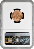 Камерун 50 сантимів 1943 SA, NGC MS63 RD, "Підопічна територія ООН (1924 - 1948)"
