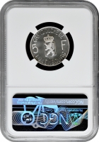 Люксембург 5 франків 1980 р., NGC PF68 CAM, "Велика герцогиня Шарлотта" Top Pop