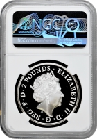 Великобританія 2 фунти 2016 р., NGC PF67 UC, "Британія з левом біля її ніг"