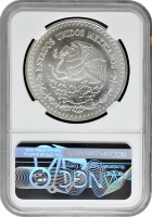Мексика 1 онза 1997 р. Mo, NGC MS68, "Срібна інвестиційна монета "Свобода"