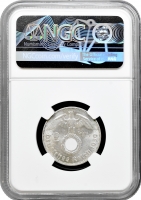 Німеччина - Третій рейх 2 рейхсмарки 1939 J, NGC MS62, "Нацистська Німеччина (1933 - 1945)"