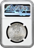 Ангальт-Дессау 3 марки 1909 A, NGC MS63, "Герцог Фрідріх II (1904 - 1918)"