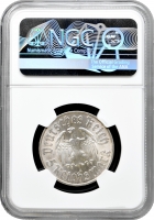 Німеччина - Третій рейх 5 рейхсмарок 1933 р. A, NGC MS64, "450 років від дня народження М. Лютера"