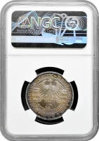 Німеччина - ФРН 5 марок 1955 р. G, NGC MS65, "300 років від дня народження Людвіга фон Бадена"