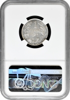 Бельгія 1 франк 1909 French, NGC MS65, "Король Леопольд II (1865 - 1909)"