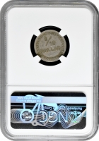 Голландська Ост-Індія 1/10 долара 1902-1913 р., NGC AU Det., "Silau Tabakmaaschappy"